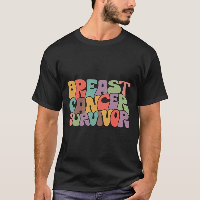 Camiseta Guerreiro de Sensibilização do sobrevivente de cân (Frente)