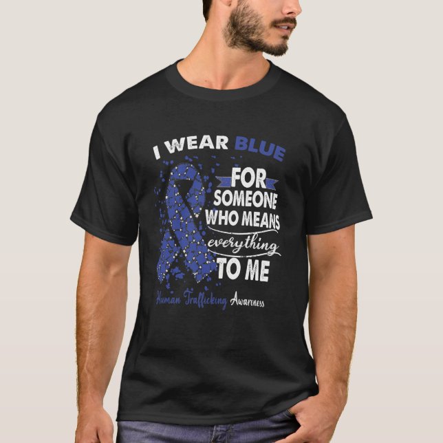 Camiseta Guerreiro de Sensibilização do Tráfico Humano Supo (Frente)