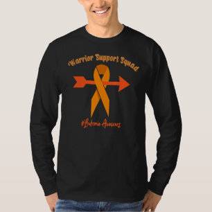 Camiseta Guerreiro de Sensibilização para Leucemia Suporta 
