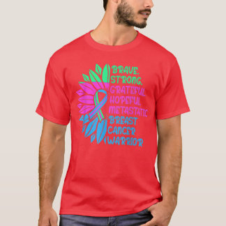 Camiseta Guerreiro de Sensibilização para o Cancer da Mama 