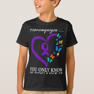 Camiseta Guerreiro de Sensibilização Suporte a Friso Roxo 3