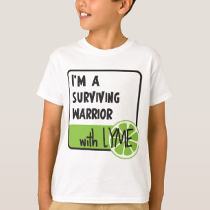 Camiseta Guerreiro de sobrevivência com LYME