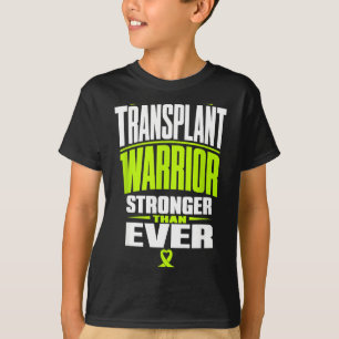 Camiseta guerreiro de transplante de células-tronco recuper
