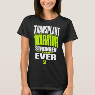 Camiseta guerreiro de transplante de células-tronco recuper