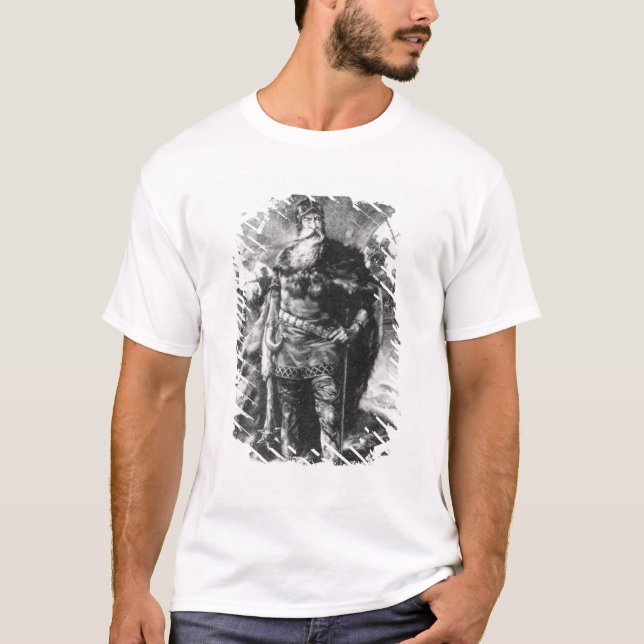 Camiseta Guerreiro de Viking (Frente)