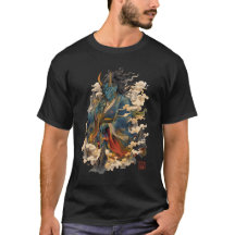 Guerreiro Demônio Oni Azul | Mitologia Yokai Japon