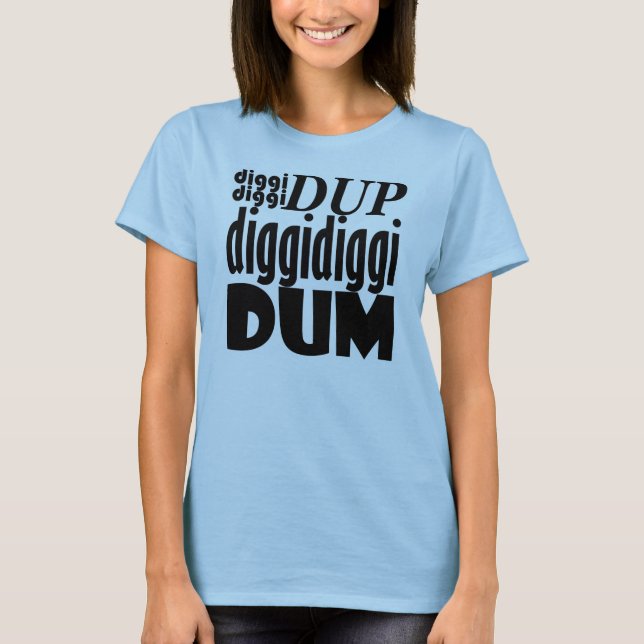 Camiseta Guerreiro "Diggidiggi Dum " de B.A.P (Frente)
