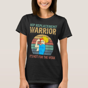 Camiseta Guerreiro Divertido de Substituição de Quadril Nov