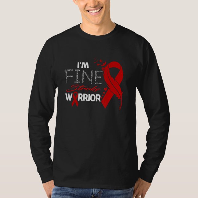 Camiseta Guerreiro do AVC Estou Bem (Frente)