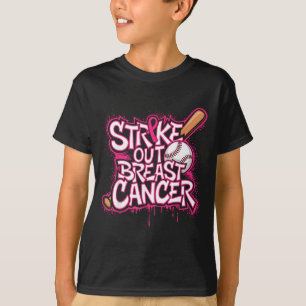 Camiseta Guerreiro do Beisebol Contra o Câncer de Mama