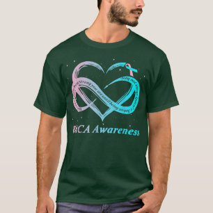 Camiseta Guerreiro do BRCA Eu sou boa consciência do cancer