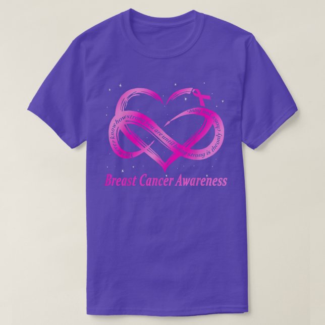 Camiseta Guerreiro do Cancer da Mama (Frente do Design)