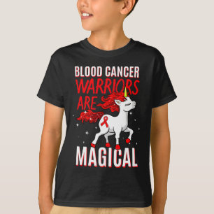 Camiseta Guerreiro do Câncer de Sangue Unicórnio Mágico Fit