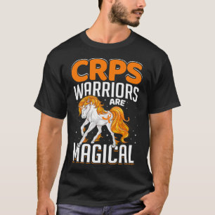 Camiseta Guerreiro Do Crps É Magro Unicórnio Laranja Fita A
