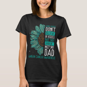 Camiseta Guerreiro do Pai de Fita de Consciência do cânce