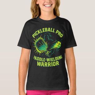 Camiseta Guerreiro do Pickleball Pro: Empunhando o Remo