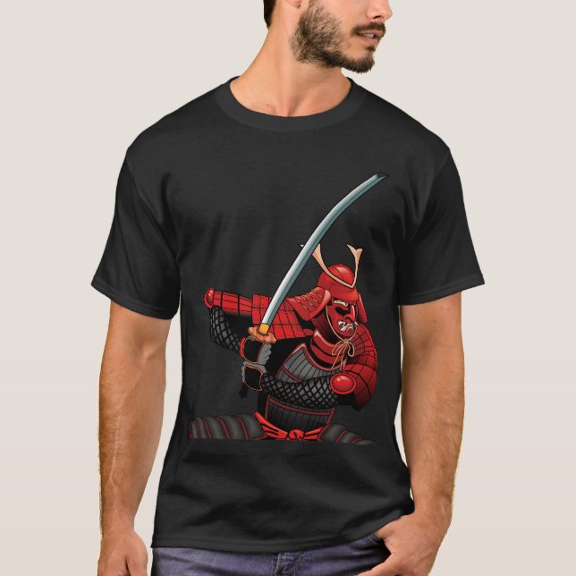 Camiseta Guerreiro do samurai (Frente)