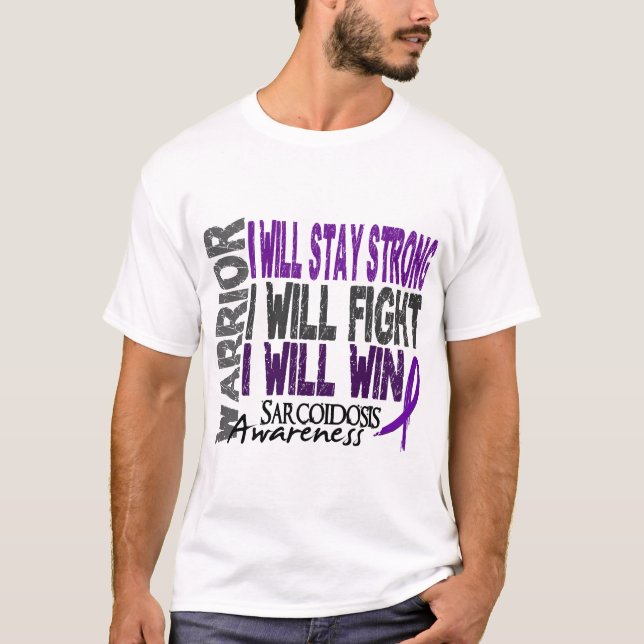 Camiseta Guerreiro do Sarcoidosis (Frente)