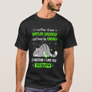 Camiseta Guerreiro do Transtorno Bipolar Eu Sofro de Transt