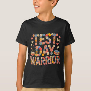 Camiseta Guerreiro engraçado do dia do teste, ciência, mate