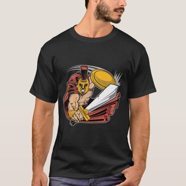 Camiseta Guerreiro Espartano (Frente)
