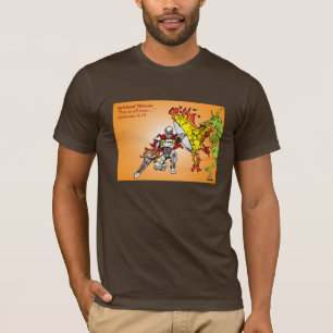 Camiseta Guerreiro espiritual pela fé/conquistador