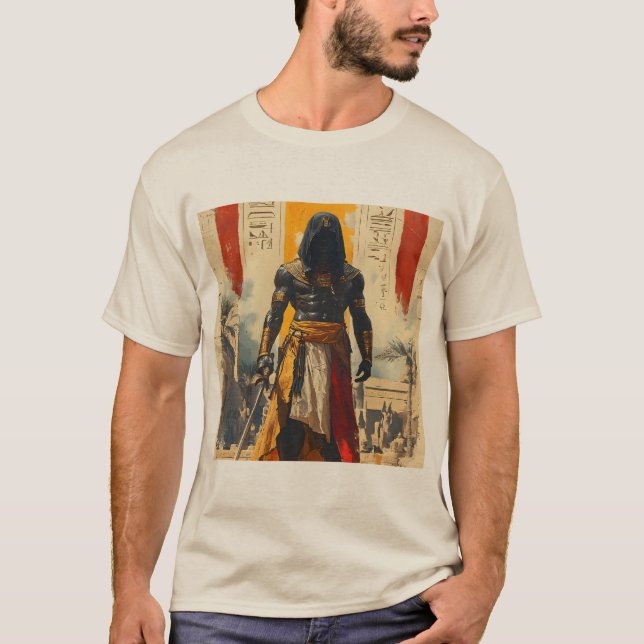 Camiseta guerreiro faraó (Frente)