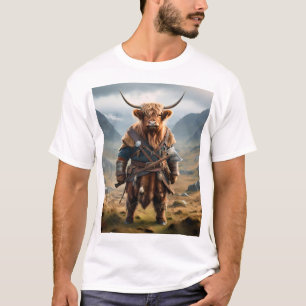 Camiseta Guerreiro Feroz das Terras Altas: O Viking Covarde