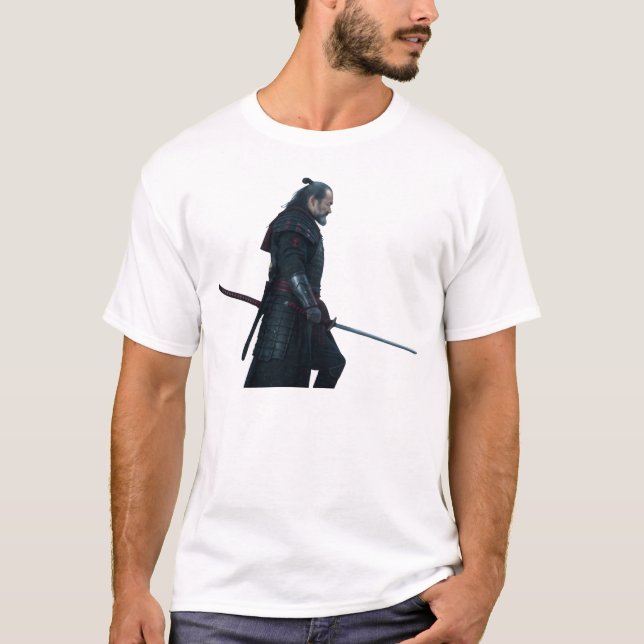 Camiseta Guerreiro Feudal Samurai 1X00012 BRANCO (Frente)