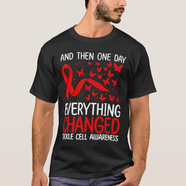 Camiseta Guerreiro Fúria Luta Contra a Doença das Células F (Frente)