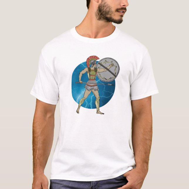 Camiseta Guerreiro grego (Frente)