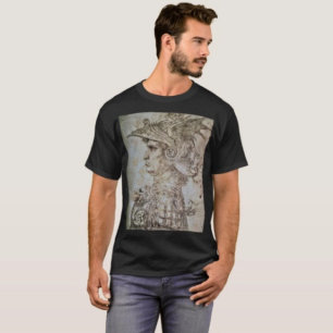 Camiseta Guerreiro Helmado de Leonardo 