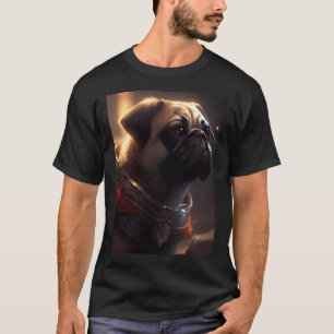 Camiseta Guerreiro Heroico: Pug