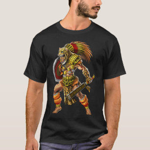 Camiseta Guerreiro Jaguar Asteca