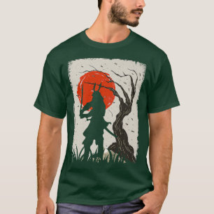 Camiseta Guerreiro Japonês Samurai Gueror Japão Espadarte (