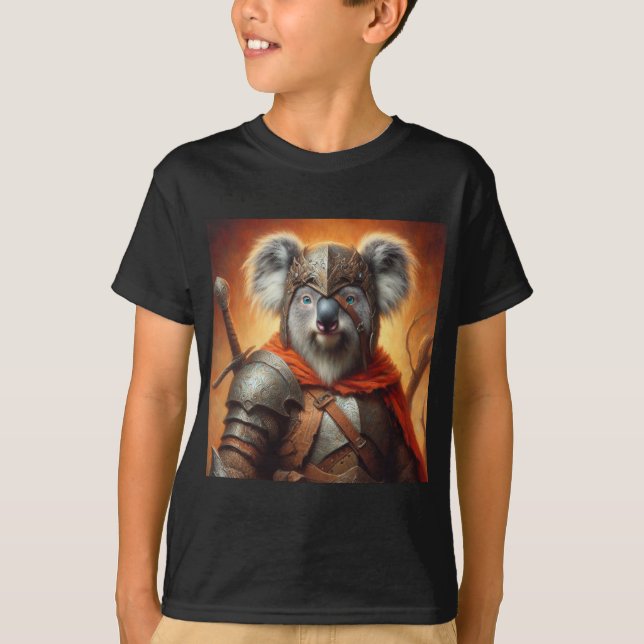 Camiseta Guerreiro Koala Fantasy (Frente)