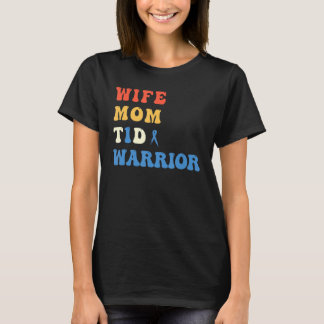 Camiseta Guerreiro legal T1D Diabetes Mãe Diabetes Mulher
