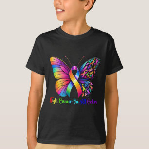 Camiseta Guerreiro Lutar Contra O Cancer Em Todas As Fitas 