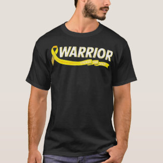 Camiseta Guerreiro mais forte que cancer de osso sarcoma ca
