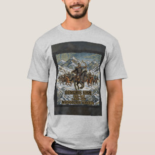 Camiseta guerreiro mongol