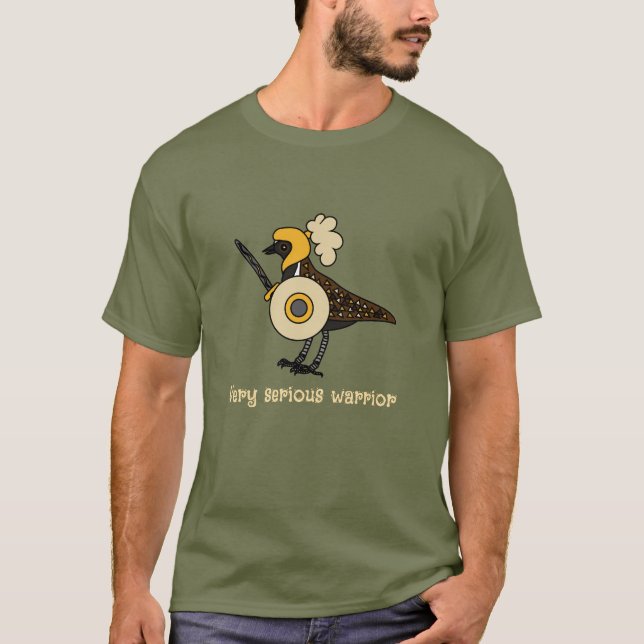 Camiseta Guerreiro muito sério (Frente)