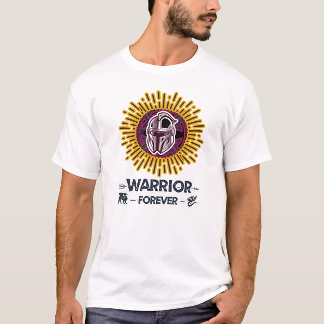 Camiseta Guerreiro para sempre (Frente)