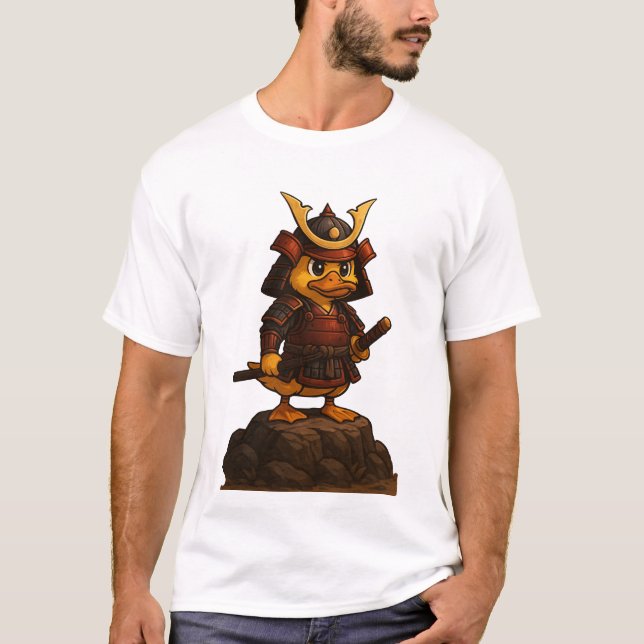 Camiseta Guerreiro Pato Samurai (Frente)