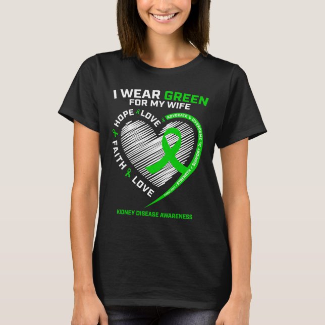 Camiseta Guerreiro Presente Husbynfe Doença Renal (Frente)