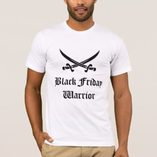 Camiseta Guerreiro preto de sexta-feira
