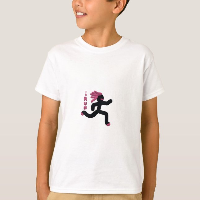 Camiseta Guerreiro Running (roxo) (Frente)