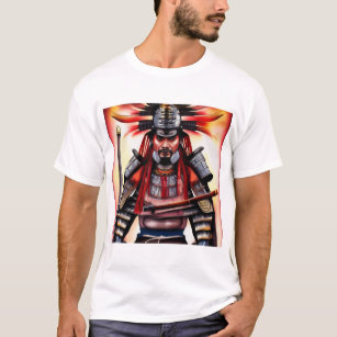 Camiseta guerreiro samurai