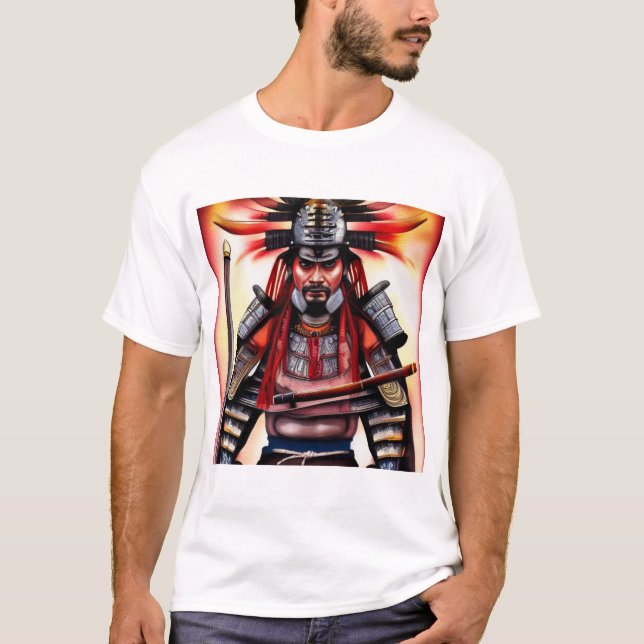 Camiseta guerreiro samurai (Frente)