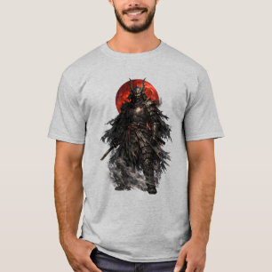 Camiseta Guerreiro Samurai Demônio das Trevas