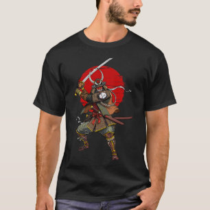 Camiseta Guerreiro Samurai Demônio Oni